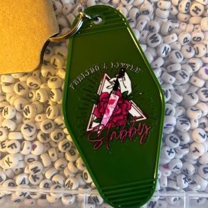 Feeling a little standby 🔪 keychain - green